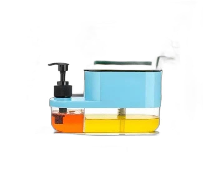 3 in 1 Soap Pump Dispenser for Dishwasher Liquid, Soap Dispenser for Kitchen, Kitchen Wash Basin Accessories, Kitchen Liquid Dispenser Luxurious Bathroom Access|Type -793 for Home and Kitchen-picture-29