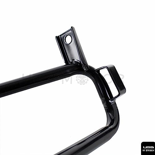 Soporte de acero para alforjas HTTMT 2009-2013 para motos Harley-Davidson Touring (Negro) miniatura 6