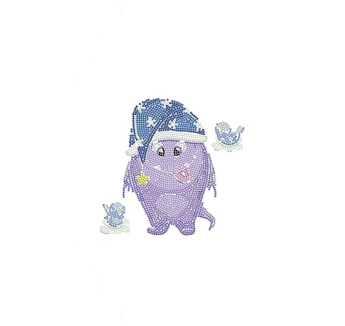 Image of DIAMOND DOTZ Monster Tale Dotz Box Monster Diamond Painting Kits for Adults - Diamond Art Kits a Relaxing Creative Craft Kit with Dotz Gems 8.7 inchx8.7 inch