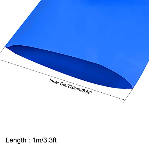 Envoltura de batería de 350 mm en PVC azul para un aislamiento seguro y duradero 3