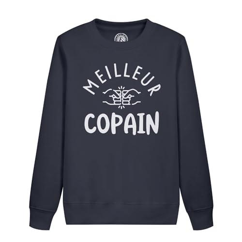 Sweatshirt enfant meilleur copain idéal pour la cour de récréation et le sport