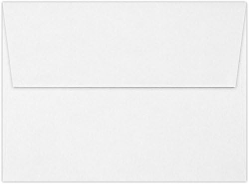 LUXPaper A6 Premium Wove Invitation Envelopes | 4 3/4" x 6 1/2" | Bright White | 80lb. Text | 250 Qty