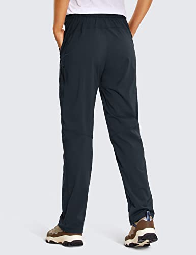 CRZ YOGA Calça feminina leve para caminhada ao ar livre FPS 50+ impermeável stretch atlético treino