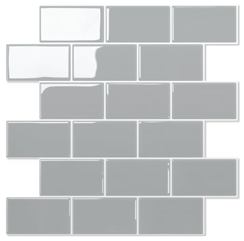 STICKGOO Thicker Subway Peel and Stick Tiles