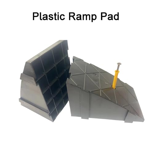 Rampas portátiles para bordillos de plástico 14cm 2 Pzs miniatura 3