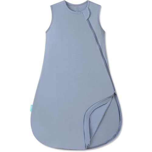 Image of PurComfy Supersoft Sleep Sack 0.5 TOG, Premium Bamboo Viscose Sleeping Bag Thin Baby Wearable Blanket 2-Way Zipper Sleep Sack