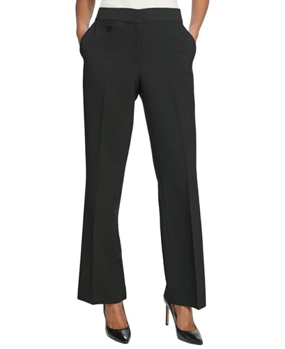 KARL LAGERFELD Women's Classic Bootcut Suit Pant2