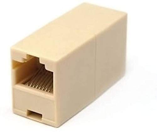 Techvik RJ45 Female to Female Network Connector LAN Adapter