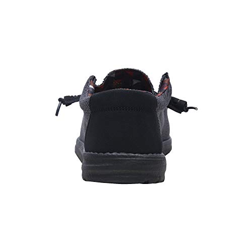 Hey Dude Wally Sox Jet Black - Image 5