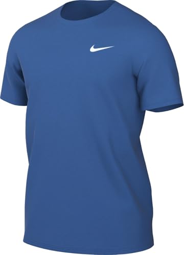 T-shirt Nike DF Dfc Crew Homme bleu respirant pour rester au sec