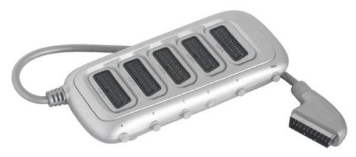 Profitec JS 9938 AK Conmutador Scart (5 enchufes con interruptores