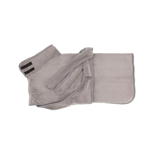 Scruffs Expedition Deluxe Drying Robe for Dogs (M), Grey - Image 3