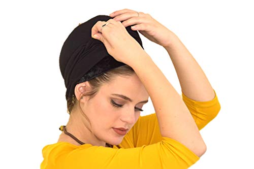 BoboBand, Big Black Volume & Non-Slip Headband Great under Headband Tichel Headscarf, Bandana, Apron4