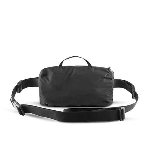 Matador Bolsa bandolera plegable de 23x13cm negra riñonera compacta 2