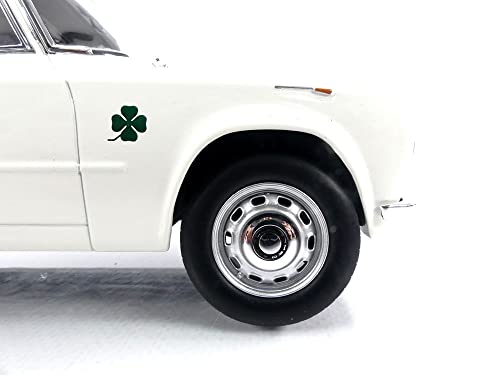 Norev 1/18 Giulia Ti Super Quadrifoglio Verde 1963 White 187970 #TOP5