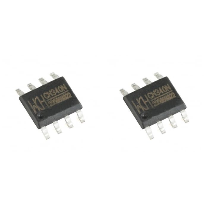 (2 pc) Flyrobo CH340N SOP-8 USB to Serial Port Chip with Built-in Crystal Oscillator-image-38