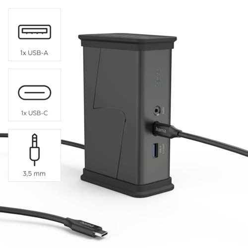 Hub USB C Hama multiportabilidad con gestión eficiente de datos 3