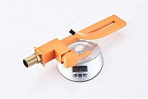 Robinet de lavabo orange à cascade pour simplifier votre routine beauté - 5