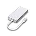 Accell Air USB C 4K InstantView Hub Dual Display HDMI - 3 x USB-A 3.1 (10Gbps), 2 x HDMI, 87W Power Delivery Type-C, Silver (U240B-002K)