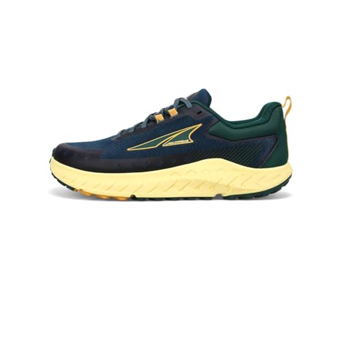 Altra Men's Outroad Sneaker, Blue Yellow, 8