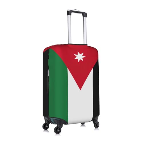 Housse de valise drapeau jordanien blanc pour repérer votre bagage - 3