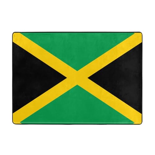 Tapis drapeau de la Jamaïque pour un intérieur chaleureux unique - 2