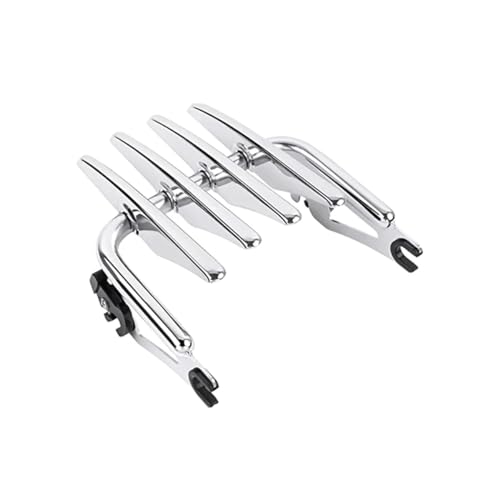 Porte-bagages arrière robuste en chrome argent pour Grand Prix Road King 09-22