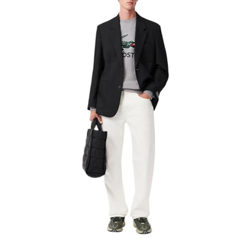 Lacoste Men's Crocodile Print Crew Neck Sweatshirt4