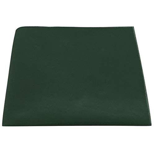 Luxury Dark Green Velvet Pocket Square