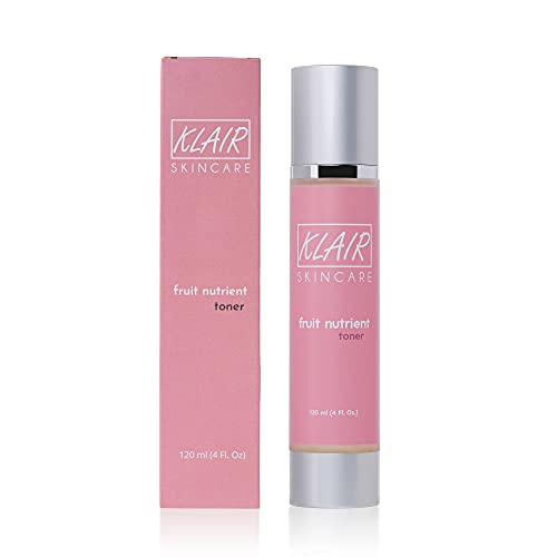 Klair Fruit Nutrient Toner â€“ Energy Boosting Toner for Normal and Blemish-Prone Skin - Toner Brightening with Natural CoQ10, Hyaluronic Acid, and Natural Extracts â€“Skin Brightening Toner