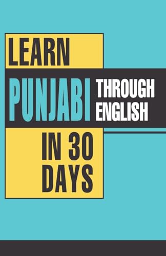Learn Punjabi In 30 Days Through English Punjabi(PB)
