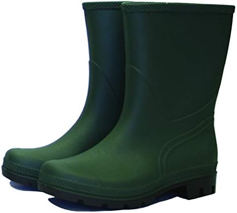 Town & Country TFW828 Essentials Half Length Wellington Boots Green UK Size 3