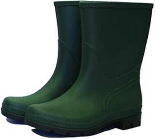 Town & Country TFW828 Essentials Half Length Wellington Boots Green UK Size 3