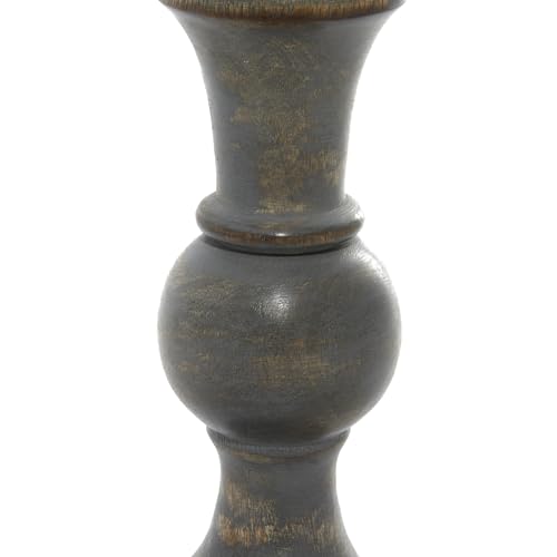 Deco 79 31877 Wood Decorative Candle Holder Candle Stand thumb #1
