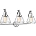 Innovations 515-3W-PC-G172 3 Light Bathroom Fixture, Polished Chrome
