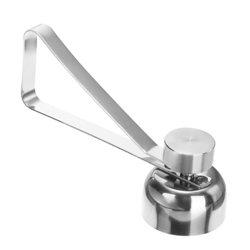 Frcolor ステンレス製卵割り器 エッグシェルカッター 小型キッチンツール 卵離対応 簡単操作でゆで卵調理向け