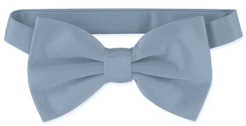 Men's Dress Vest Bow Tie Set Solid Color Bow Tie Vests for Suit or Tuxedo3
