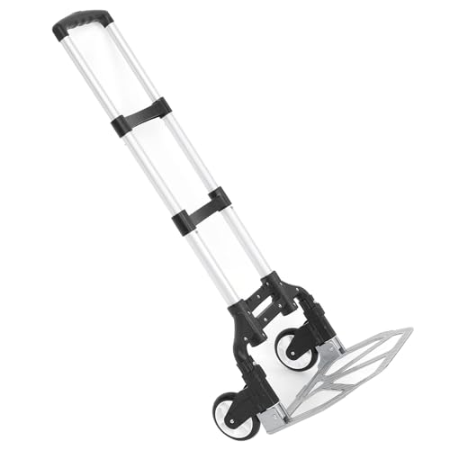 Carretilla portátil plegable de aluminio capacidad 80KG miniatura 1
