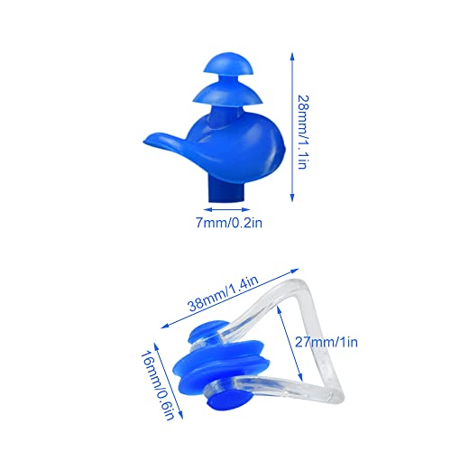 Furado Tappi per le Orecchie da Nuoto, 2 Paia di