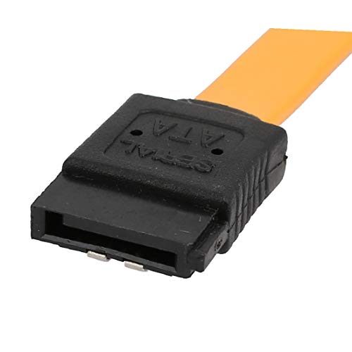 Cable de extensión SATA hembra a hembra 50 cm amarillo miniatura 4