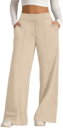 Girls Wide Leg Sweatpants Kids Baggy Casual Elastic Waist Uniform Pants — view 3