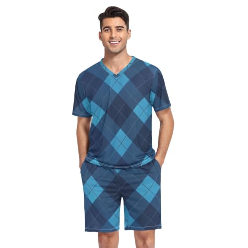 Camisetas de pijama de manga corta GuoChe para dormir fresco en noches de verano