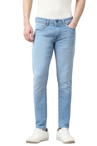 Peter England Men's Skinny Fit Jeans – Premium Casual Wear, 59% OFF Deal