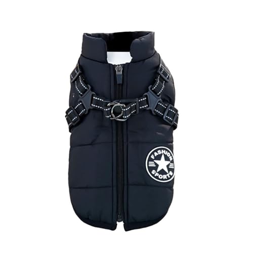 Eezita Winter Puppy Coat, waterproof, reflective jacket to keep small pets warm and visible in snow rain. for Small Medium