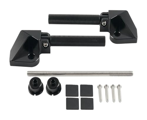 Repose-Pieds Moto pour BWS 125 et Zuma 2016-2021 Kit de Pédales en Acier Durable
