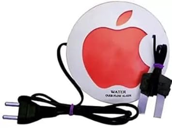 Water Tank Overflow Alarm, Water Alarm, Water Leak Detector, Water Saver,(Apple red 09)