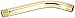 Delta Faucet RP40593PB Shower Arm, Polished Brass