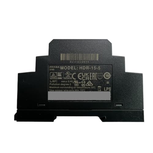 Alimentation rail DIN HDR-15 15V 1A 15W boîtier modulaire étagé - 3