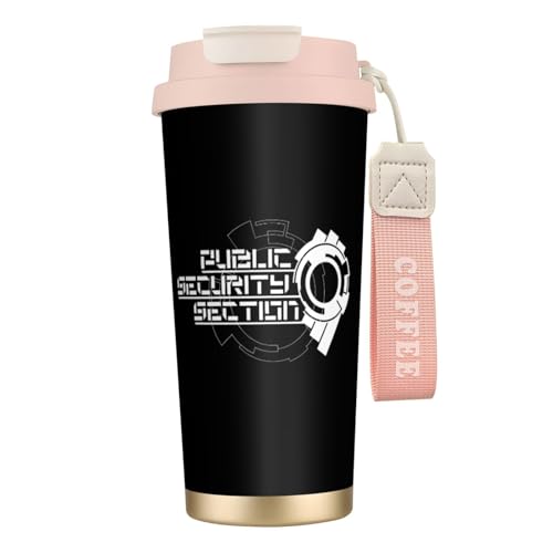タンブラー 攻殻機動隊 グッズ 水筒 コーヒーカップ コンビニカップ ステンレスボトル 保温保冷 ストロー付き 持ち運び 直接ドリップ 大容量 おしゃれ プレゼント