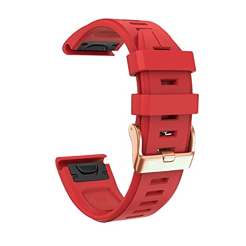 Garmin Fenix 5S Plus bracelet silicone souple contre usure